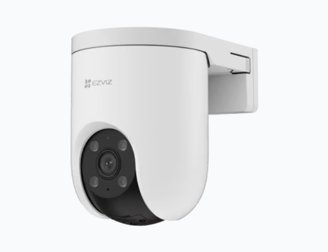 EZVIZ CÁMARA PT  WI-FI  RESOLUCIÓN 3 MEGAPIXEL (2K)  VISIÓN NOCTURNA EN COLOR  AI DETECCIÓN DE HUMANOS Y VEHÍCULOS  DEFENSA ACTIVA CON SIRENA Y LUZ ESTROBOSCÓPICA  IP67 CSH8C/3MP