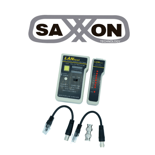 SAXXON PROBADOR DE CABLES RJ45/COAXIAL G288