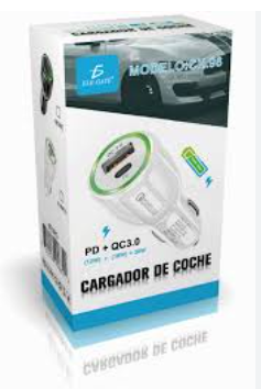 ELEGATE CARGADOR DE COCHE 12W+18W CH96