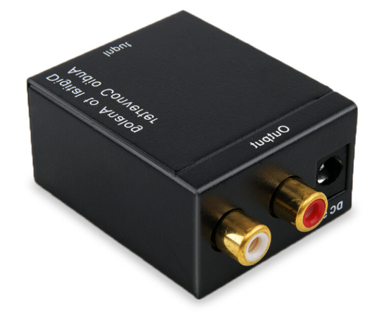 ELEGATE CONVERTIDOR DE AUDIO DIGITAL A ANÁLOGO ÓPTICO RCA COMPUESTO CON.33.DA