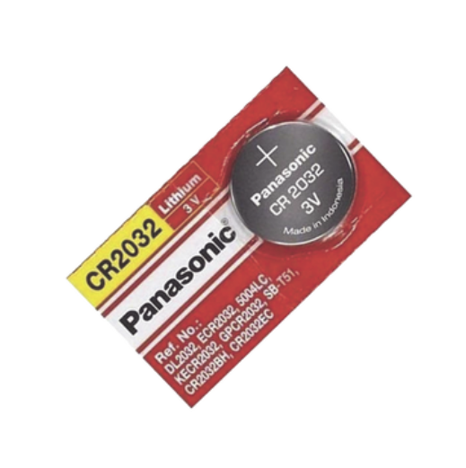 PANASONIC BATERIA DE LITIO DE 3V NO RECARGABLE CR2032