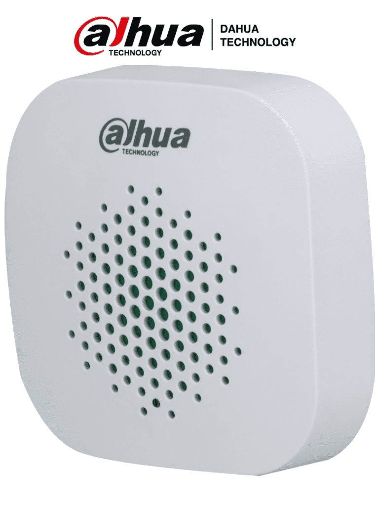 DAHUA SIRENA INALAMBRICA INTERIOR 85DB 3 NIVELES DE VOLUMEN PARA ALARMA INALAMBRICA ARC