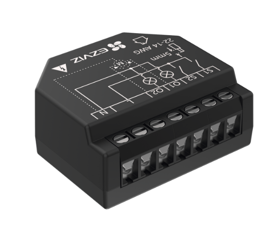 EZVIZ Relevador Wi-Fi Inteligente / 2 Salidas Para 2 Apagadores / Ideal Para Control de Iluminación / Control Remoto / Horarios Personalizados / Registro de Consumo / 110-240VCA
