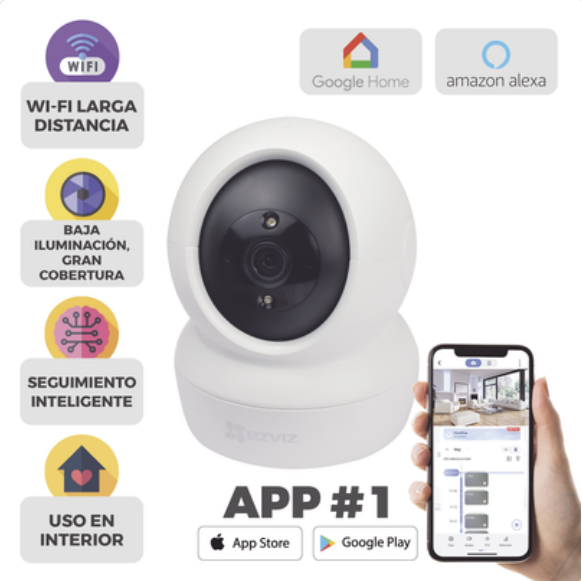 EZVIZ MINI CAMARA IP PT 2MP USO EN INTERIOR CS-C6N
