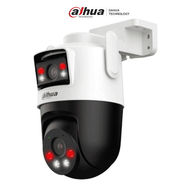 DAHUA CÁMARA IP PT WIFI DUAL DE 6 MP, 2 LENTES DE 3 MP CADA UNO (FIJO Y PT), ILUMINADOR DUAL INTELIGENTE/ IR DE 50M, MICROFONO Y ALTAVOZ INTEGRADOS