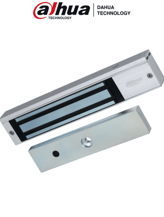 DAHUA CERRADURA MAGNETICA DE 600 LBS 280 KG INDICADOR DE ESTADO LED MATERIAL ANTIDESGASTE Y MAGNETISMO ANTI-RESIDUAL APLICACIONES EN PUERTA DE METAL, MADERA, ETC IDEAL PARA CONTROLES DE ACCESO Y VIDEOPORTEROS  DHI-ASF280A-V1
