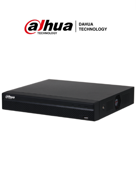 DAHUA NVR DE 8 MEGAPIXELES 4K 4 CANALES IP 4 PUERTOS POE SMART H.265+ RENDIMIENTO DE 80 MBPS SALIDA DE VIDEO HDMI&amp;VGA 1 BAHÍA DE DISCO DURO DE HASTA 8TB SOPORTA CAMARAS CON PROTOCOLO ONVIF &amp; RTSP DHI-NVR1104HS-P-S3/H