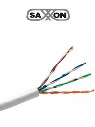 SAXXON  CABLE UTP CATEGORIA 6 INTERIOR POR METRO