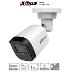 [DH-HAC-B2A21N-U] DAHUA CÁMARA BALA DE 2 MEGAPIXELES/ 1080P / LENTE DE 3.6MM/ 80 GRADOS DE APERTURA/ VISIÓN NOCTURNA DE 30 MTS/ METÁLICA/ IP67/ SOPORTA CVI/TVI/AHD/CVBS/ MENÚ OSD PARA CONFIGURACIÓN DH-HAC-B2A21N-U