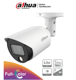 [DH-HAC-HFW1509TN-LED] DAHUA CAMARA BALA FULL COLOR DE 5 MEGAPIXELES/ LENTE DE 2.8MM/ 112 GRADOS DE APERTURA/ LEDS PARA 20 METROS/ METALICA/ WDR DE 120 DB/ IP67 DH-HAC-HFW1509TN-LED