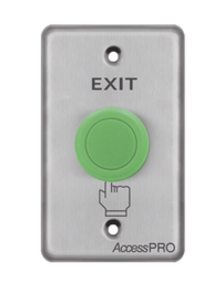 [APBHVC] ACCESSPRO BOTÓN TIPO HONGO COLOR VERDE / NO, NC, COM APBHVC