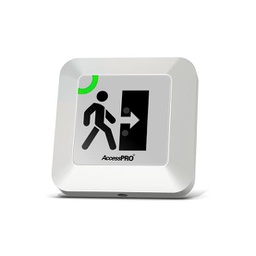 [ACCESSK4DTR] ACCESSPRO BOTON DE SALIDA SIN CONTACTO CON TEMPORIZADOR COMPATIBLE CON CONTROL REMOTO