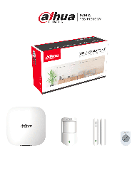 [DHI-ART-ARC3000H-03-W2] DAHUA ALARMA KIT INALAMBRICO WIFI Y ETHERNET 1 PANEL 1 SENSOR DE MOVIMIENTO 1 CONTACTO MGNETICO 1 CONTROL REMOTO