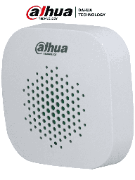 [DHI-ARA12-W2] DAHUA SIRENA INALAMBRICA INTERIOR 85DB 3 NIVELES DE VOLUMEN PARA ALARMA INALAMBRICA ARC DHI-ARA12-W2