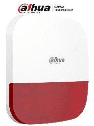 [DHI-ARA13-W2] DAHUA SIRENA EXTERIOR INALAMBRICA CON ESTROBO 110DB IP65 PARA ALARMA INALAMBRICA ARC