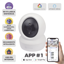 [CS-C6N] EZVIZ MINI CAMARA IP PT 2MP USO EN INTERIOR CS-C6N
