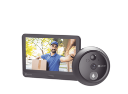 [CS-HP4] EZVIZ VIDEOPORTERO CON MIRILLA Y PANTALLA WIFI DE BATERIA RECARGABLE 1080 AUDIOS 2 VIAS CS-HP4