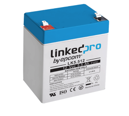 [LK5.512] LINKEDPRO BATERIA 12VCC 5.5AH VIDA UTIL PROMEDIO 5 AÑOS LK5.512
