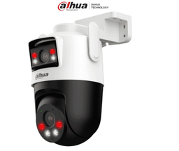 [DH-IPC-WPT1539DD-SW-5E2-PV] DAHUA CÁMARA IP PT WIFI DUAL DE 10 MP, 2 LENTES DE 5 MP CADA UNO (FIJO Y PT), ILUMINADOR DUAL INTELIGENTE/ IR DE 50M, MICROFONO Y ALTAVOZ INTEGRADOS