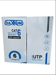 [OUTP6CCA305BC] SAXXON BOVINA CABLE UTP CATEGORIA 6 INTERIOR 305MT OUTP6CCA305BC