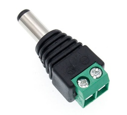 [JR52] EPCOM CONECTOR MACHO DC 12V
